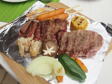 アメリカンBBQセット（食材一例）