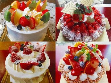 お誕生日ケーキ（イメージ）種類はお選びいただけません