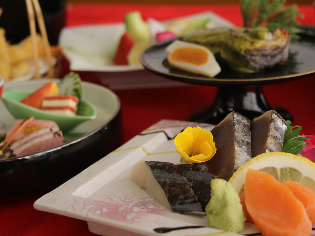 *【会席料理】春のスタンダード料理（刺身）
