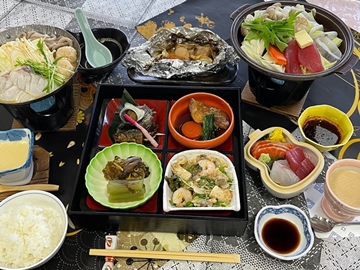 *夕食一例／白神の恵御膳