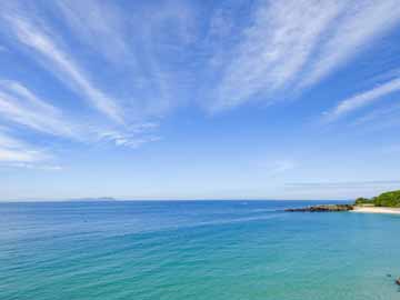 *【部屋からの景色】  目の前は青い海♪キレイな海に癒されて下さい