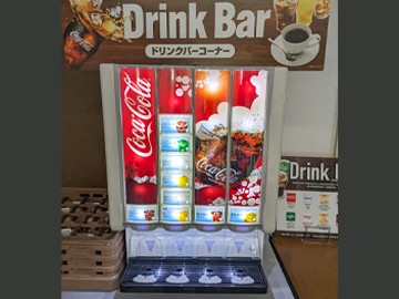 *プラン一例／ご利用のお客様にはドリンクバーをご用意！