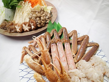 *山陰の冬といえばやっぱり蟹！〆はうどんで！