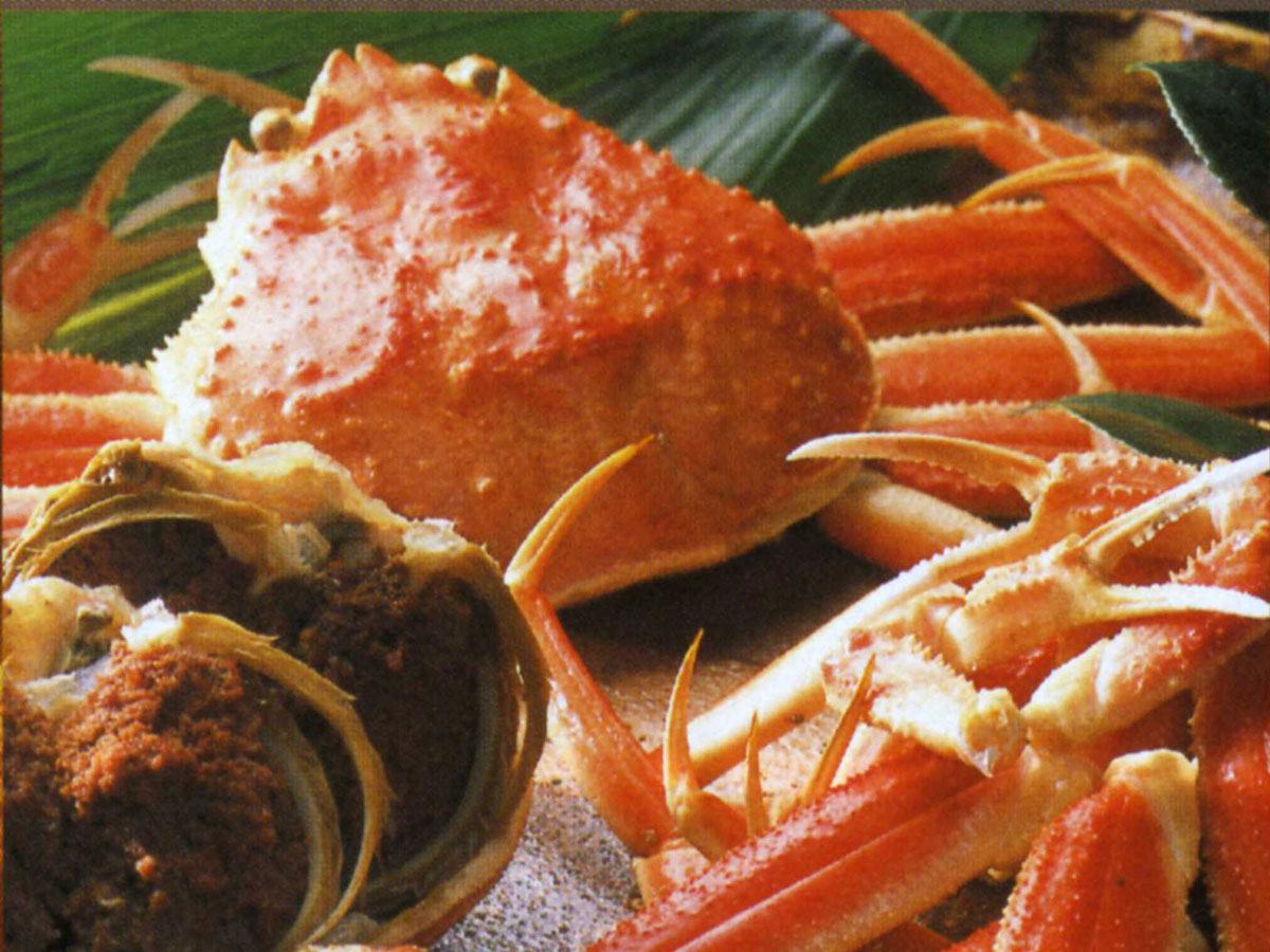 お料理でしっかりズワイガニを堪能♪（写真はイメージです）