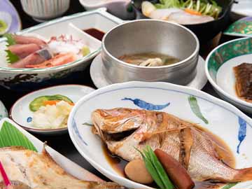 *【控えめプラン】魚料理を中心としたヘルシー料理は女性や年配の方におすすめ。