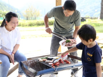 *【BBQ】ご家族の思い出作りにも人気！自然の中でワイワイ楽しむバーベキュー