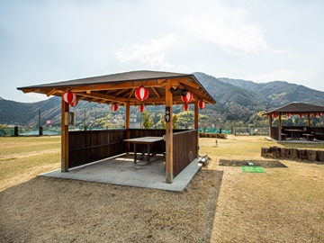 *【BBQハウス】屋根付きなので雨天時にも安心♪