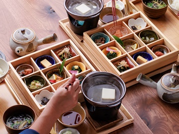 *見た目も美しい朝食をご用意。しっかり食べて元気にご出発下さい♪