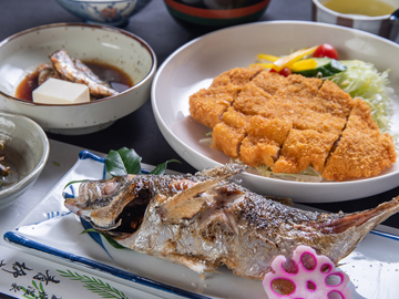 *【和定食一例】ササっと食べれてかつボリューム満点♪メニューは日替わりです。