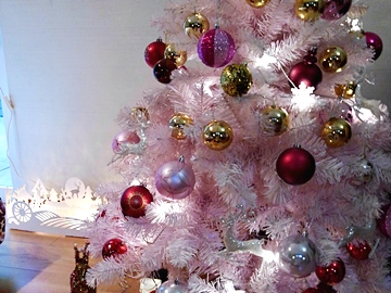 *12月はクリスマス仕様にデコレーション♪