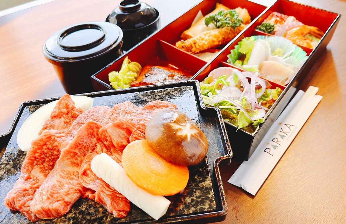 *【夕食】今金黒毛和牛コース／ここでしか食べられない幻のお肉！※写真は一例です