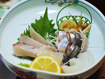 *(夕食一例）ずらりと並ぶ有明海の幸たち！