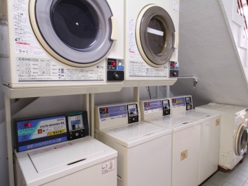 *コインランドリー／連泊にも便利なコインランドリー完備！洗剤の販売もございます。