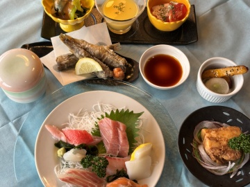*【お魚プラン】お造りがメインの夕食