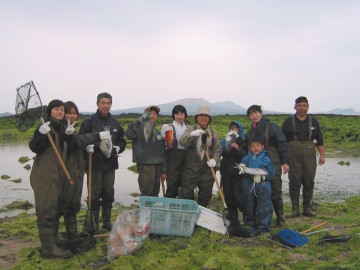 伝統漁法「すけ漁」を体験できます