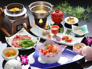【スタンダード会席/夕食一例】季節の会席をお楽しみください♪画像は一例です。
