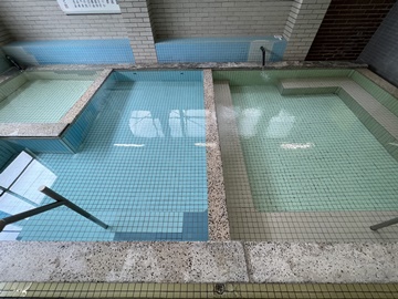 熊入温泉センターは、3段階の湯温を楽しめます。