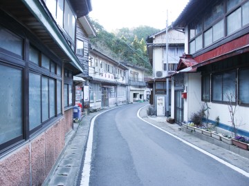 *【温泉街】レトロでひなびた街並み