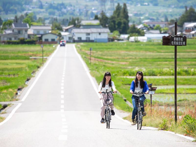 *サイクルロゲイニング　安曇野の雄大な自然を感じながら観光スポットを巡ろう！