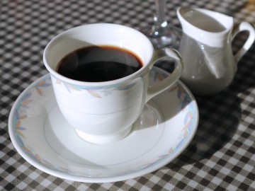 *［朝食一例］お土産としても人気の「ミカドコーヒー」でスッキリと目覚めの良い朝を