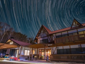 *[外観]川上村は星空の美しさも格別！夏は芝生に寝転んで天の川を見られます☆