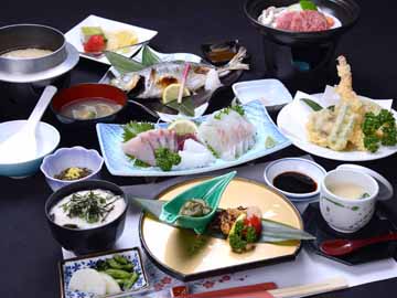 *ご夕食一例/天草獲れ・新鮮な海の幸を満喫♪