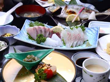 *ご夕食一例/天草獲れ・新鮮な海の幸を満喫♪