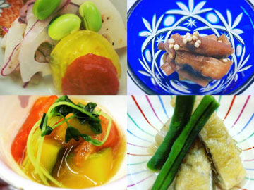 【和朝食一例】旬の食材を使用した健康的な朝食です。すべて手作りでご用意しております。
