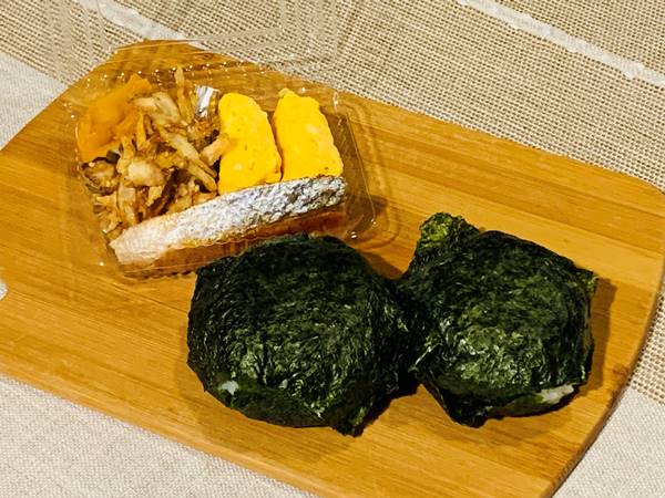 *おにぎり弁当／手作りおにぎりとおかずのセット　登山・ハイキングなど早朝出発のお客様におすすめ！