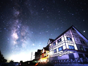 *景観/天の川をいつでも見ることができる聖地として有名なしらびそ高原で星空観察を！