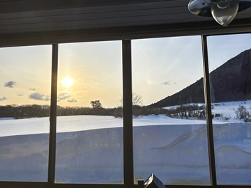 *レストランからの風景(冬)