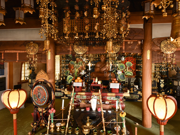 *【大師堂】京都大仏師・松本慶師作の仏像が祀られています