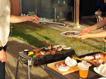 【BBQ一例】ファミリーBBQコース