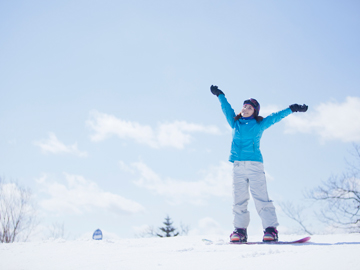 **冬到来！スキーやスノーボードを満喫しよう！
