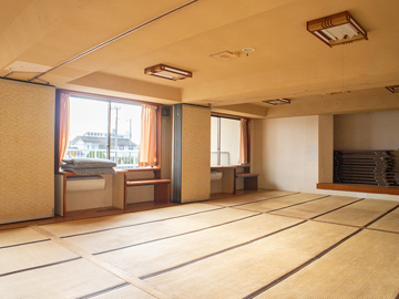 *【和室】大部屋や宴会場などの用途でご利用できます。22畳以上あるので、グループにピッタリ♪