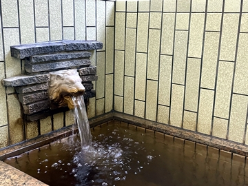 *【貸切風呂】養老渓谷の名物の黒湯を『密』を気にせず満喫していただけます。