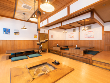 *【居酒屋御食事 七輪】夕朝食ともにこちらの会場でご用意いたします。