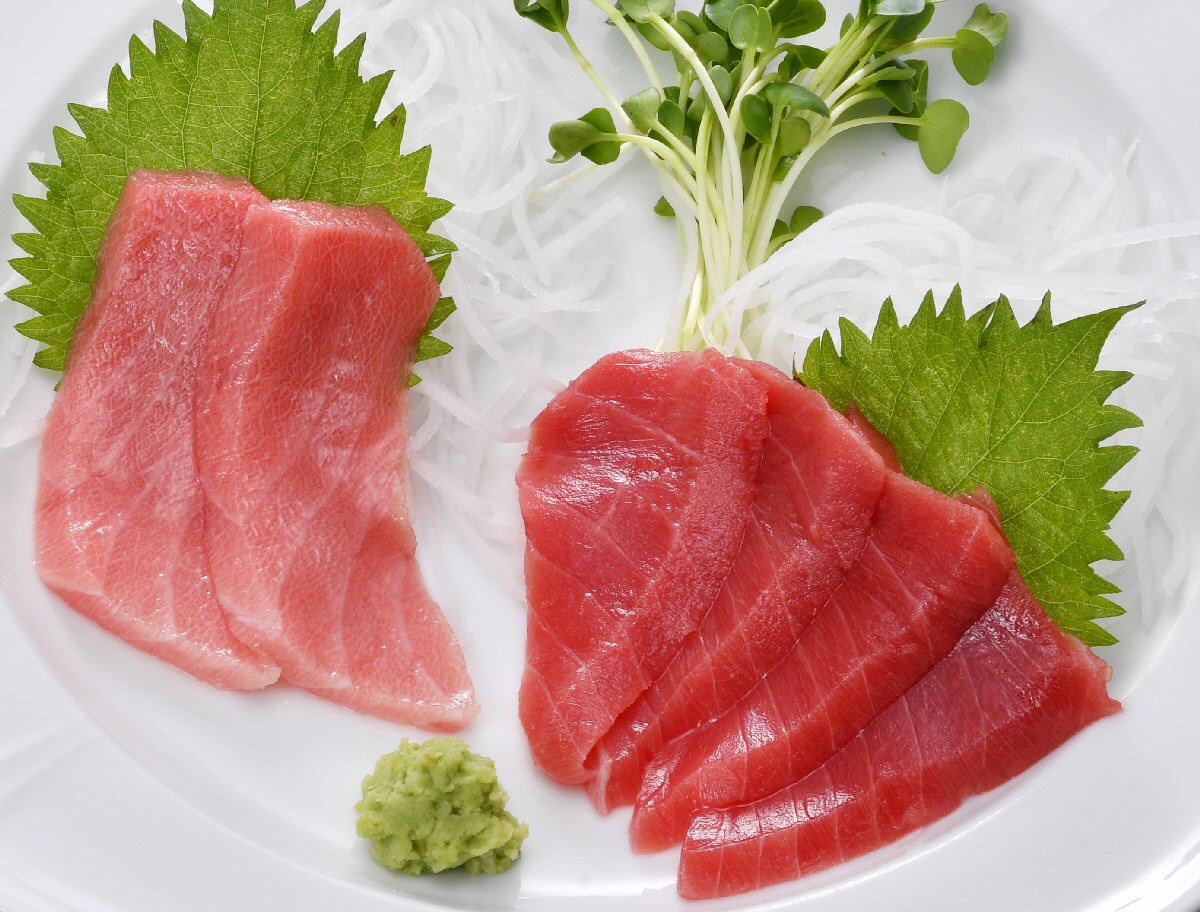 まぐろの最高峰！大間まぐろのお刺身（赤身、中トロ）※イメージ