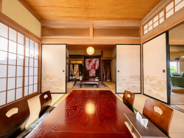＊【桃源の家】部屋（一例）大きな平屋の日本家屋ならではの内装です。グループや大人数にもお勧め！