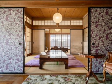 ＊【桃源の家】部屋（一例）平屋の日本家屋のため、テーブルを繋げて並べて大宴会も可能です